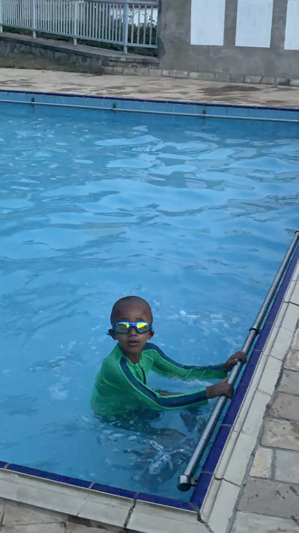 Getting comfortable in the water