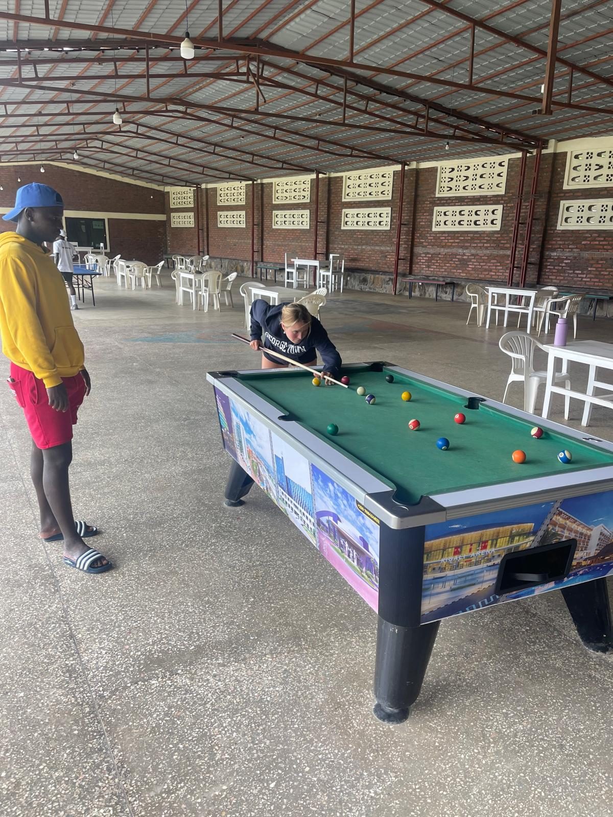 Coach Delia enjoys Karongi life